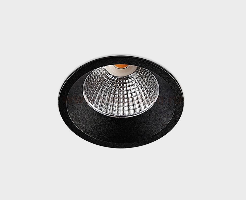 IT08-8035 black 4000K светильник встраиваемый влагозащищенный