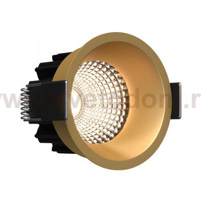 IT08-8035 gold 3000K светильник встраиваемый влагозащищенный