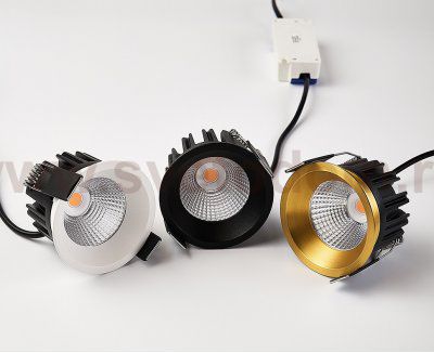 IT08-8035 gold 3000K светильник встраиваемый влагозащищенный