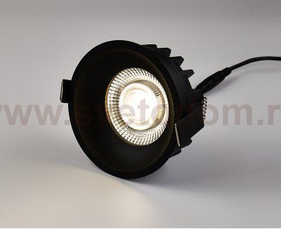 IT08-8042 black 3000K светильник встраиваемый влагозащищенный