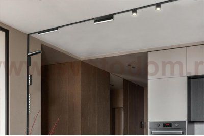 IT09-9010 black 3000K светильник трековый