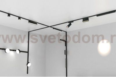 IT09-9018 black 3000K светильник трековый