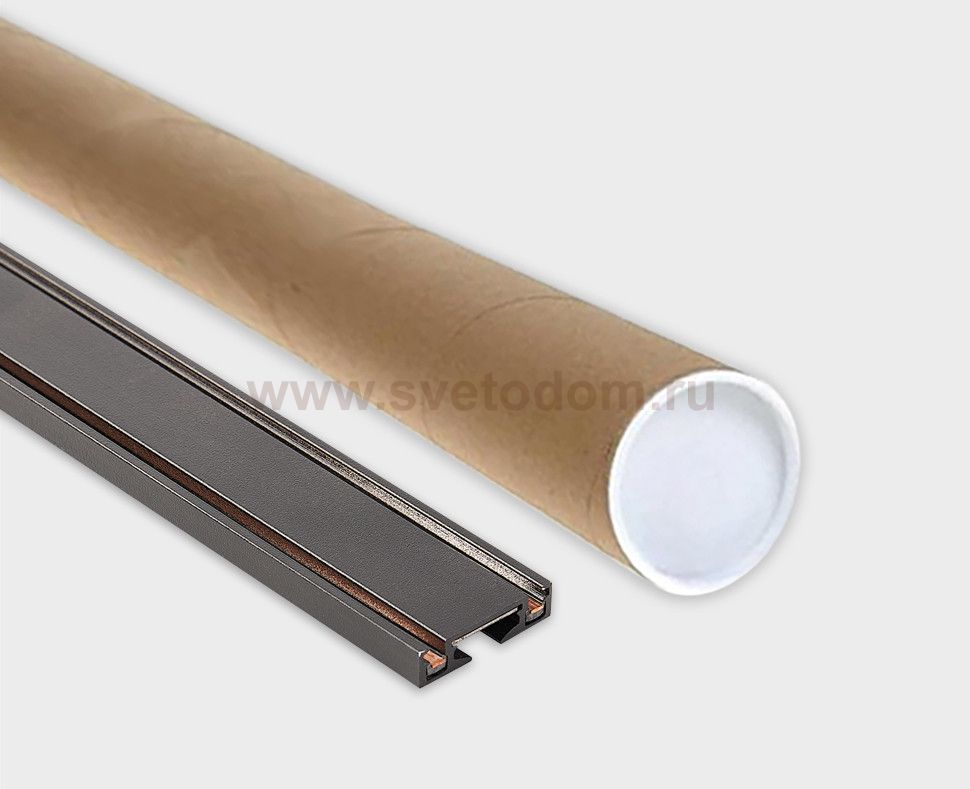 IT09-9020 black tube накладной магнитный шинопровод