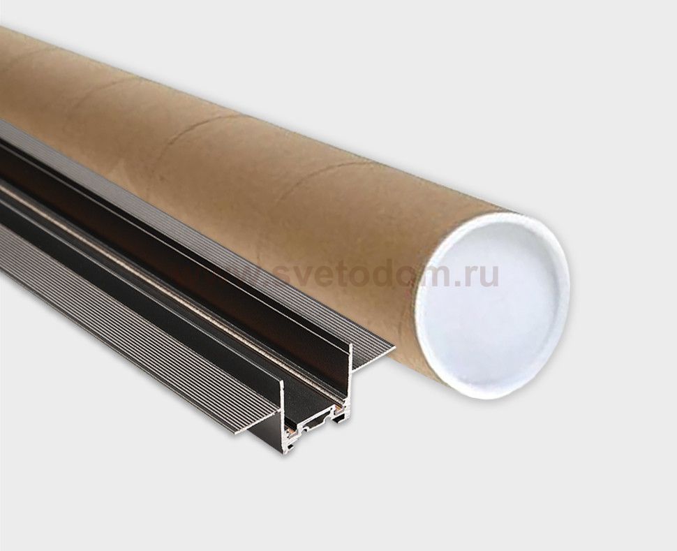 IT09-9021 black tube встраиваемый магнитный шинопровод