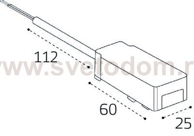 IT09-9025 black коннектор питания