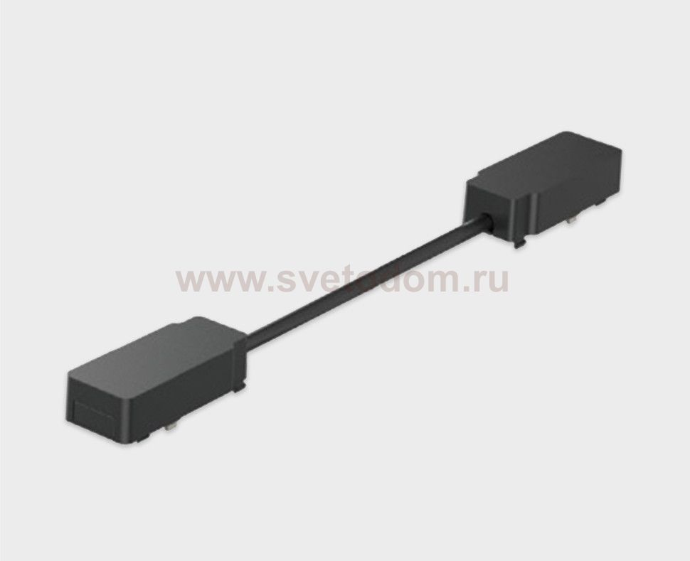 IT09-9027 black коннектор гибкий угловой