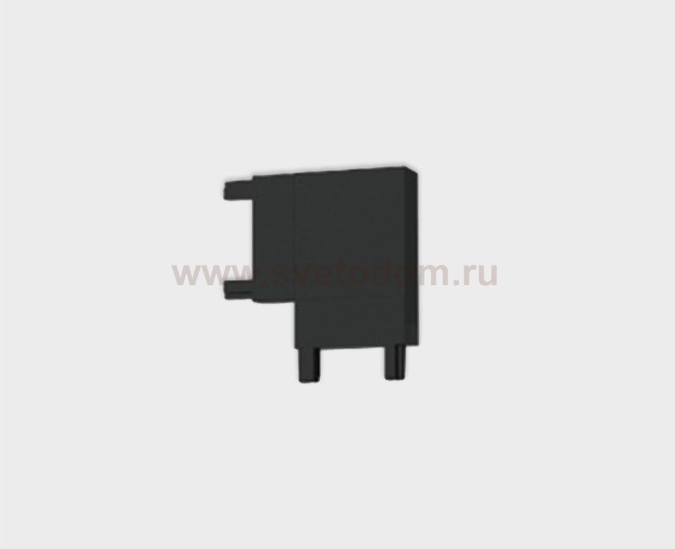 IT09-9029 black соединитель угловой