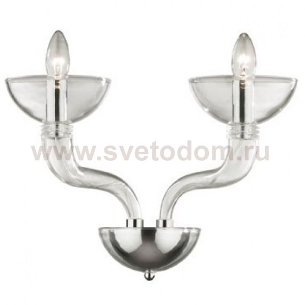 Светильник бра Ideal lux CASANOVA AP2 BIANCO (116617)