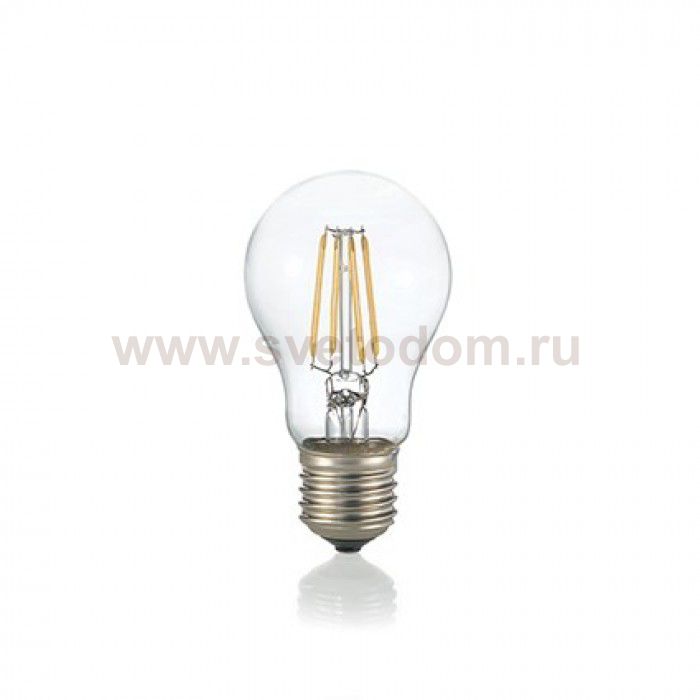 Лампочка Ideal lux LED CLASSIC E27 8W GOCCIA TRASPARENTE 3000K