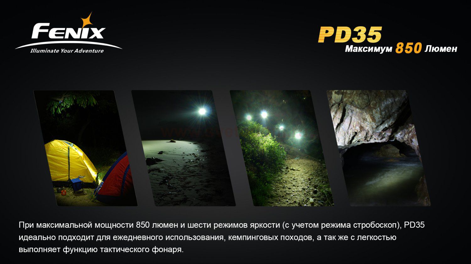 Фонарь Fenix PD35 XM-L2 U2