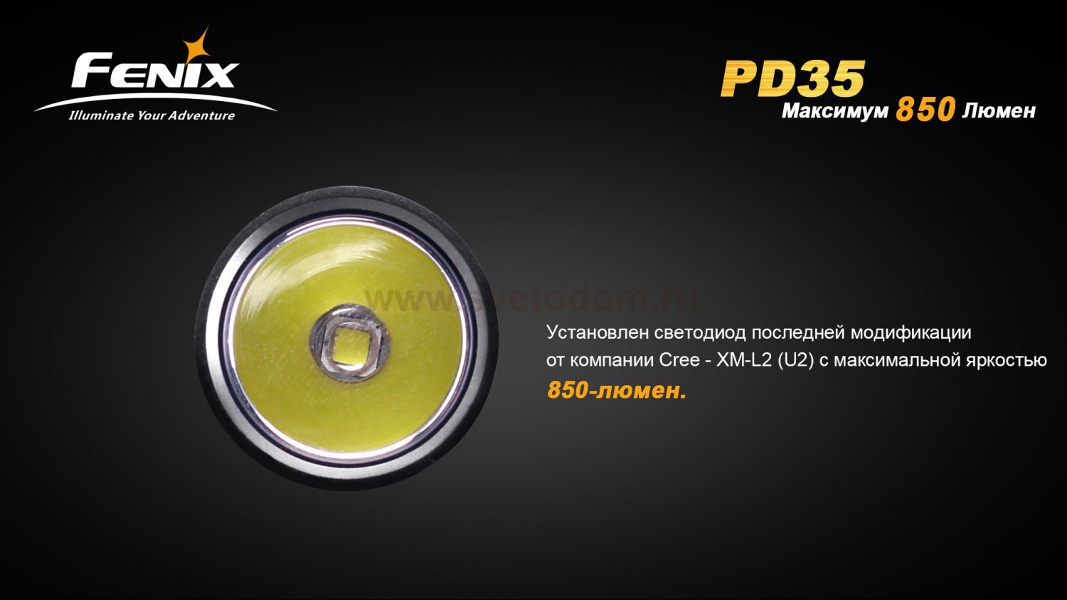 Фонарь Fenix PD35 XM-L2 U2