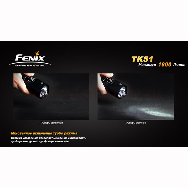 Фонарь Fenix TK51
