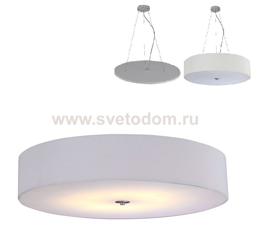Светильник потолочный Crystal lux JEWEL PL500 WHITE 2110/106