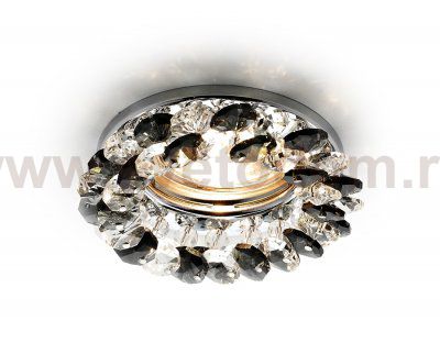 Светильник точечный Ambrella K101 CL/G золото/прозрачный хрусталь CRYSTAL SPOT