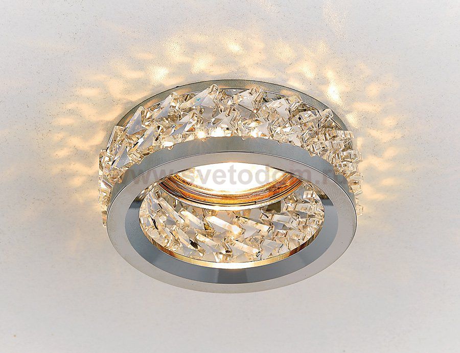 Встраиваемый светильник Ambrella K105/2 CL/CH