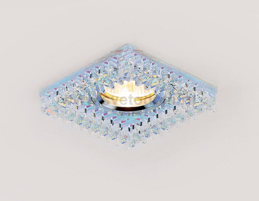 Светильник точечный Ambrella K120 PR хром/перламутровый MR16 ORGANIC SPOT