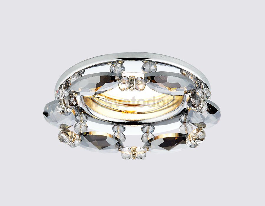 Встраиваемый светильник Ambrella K203 BK/CH