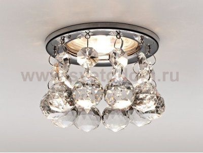 Светильник точечный Ambrella K2051 CH/CL хром/прозрачный MR16 ORGANIC SPOT