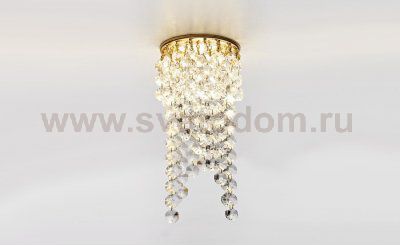 Светильник точечный Ambrella K2071 G/CL золото/прозрачный MR16 ORGANIC SPOT