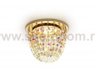 Светильник точечный Ambrella K2075 G/PR золото/перламутровый MR16 ORGANIC SPOT