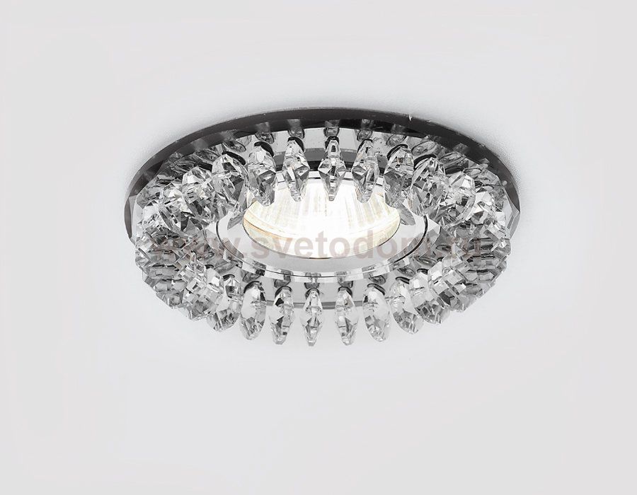 Светильник точечный Ambrella K220 BK хром/тонированный MR16 ORGANIC SPOT