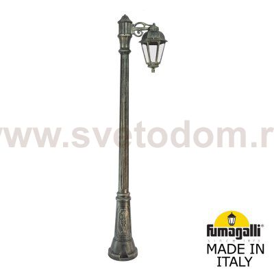Садово-парковый фонарь FUMAGALLI GIGI BISSO/SABA 1L K22.156.S10.BXF1R