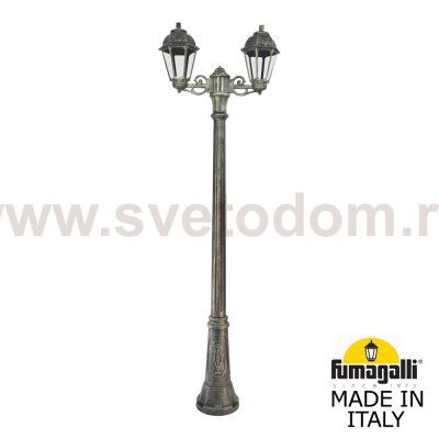 Садово-парковый фонарь FUMAGALLI GIGI BISSO/SABA 2L K22.156.S20.BXF1R