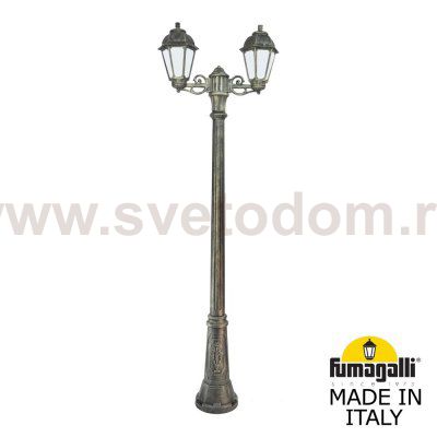 Садово-парковый фонарь FUMAGALLI GIGI BISSO/SABA 2L K22.156.S20.BYF1R