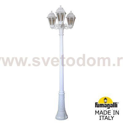 Садово-парковый фонарь FUMAGALLI GIGI BISSO/SABA 3L K22.156.S30.WXF1R