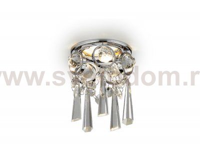 Светильник точечный Ambrella K2222 CH/CL хром/прозрачный ORGANIC SPOT