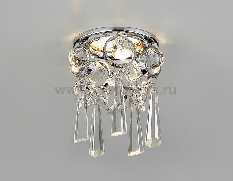 Светильник точечный Ambrella K2222 CH/CL хром/прозрачный ORGANIC SPOT