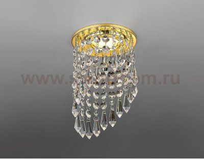 Светильник точечный Ambrella K2247 CL/G золото/прозрачный ORGANIC SPOT