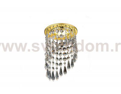 Светильник точечный Ambrella K2247 CL/G золото/прозрачный ORGANIC SPOT