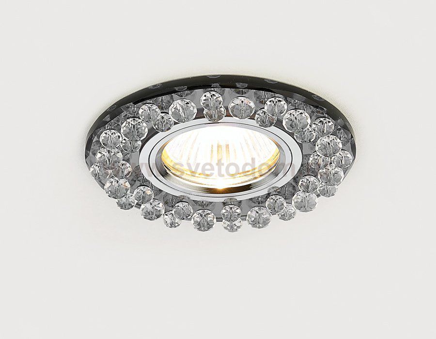 Светильник точечный Ambrella K230 CH хром/прозрачный хрусталь ORGANIC SPOT