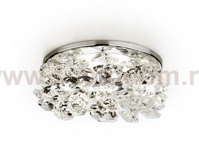 Светильник точечный Ambrella K308 CL/CH хром/прозрачный ORGANIC SPOT