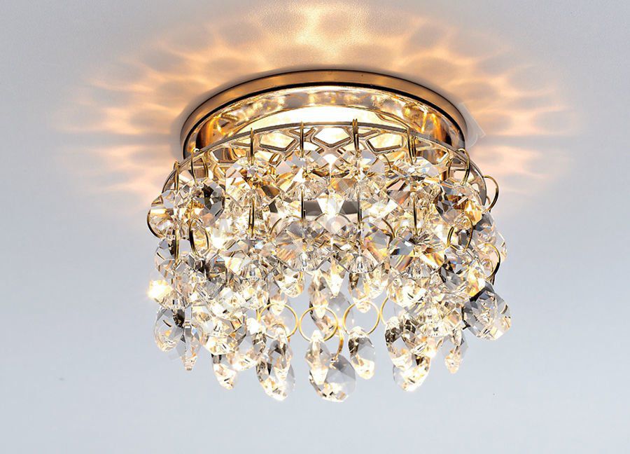 Встраиваемый светильник Ambrella K308 CL/G