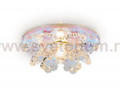 Светильник Ambrella K440 PR хром/перламутровый G9