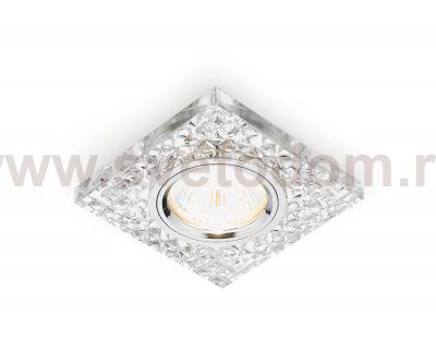 Светильник точечный Ambrella K8170 CH S хром/прозрачный хрусталь MR16 ORGANIC SPOT