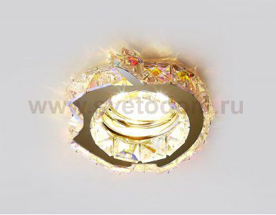 Светильник точечный Ambrella K88 CH/PR хром/перламутровый хрусталь ORGANIC SPOT