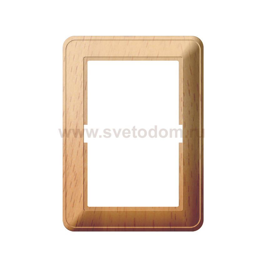 Рамка Wessen 59 для розетки РС16-254 бук (KD-RS254-88)