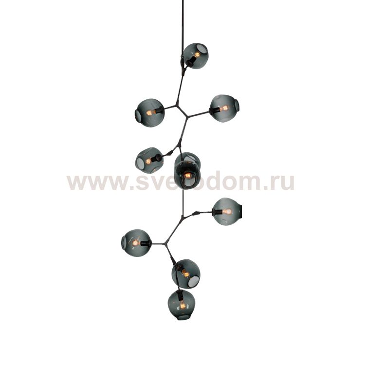 Люстра Bubble 10 smoky KG0579P-10 smoky Delight
