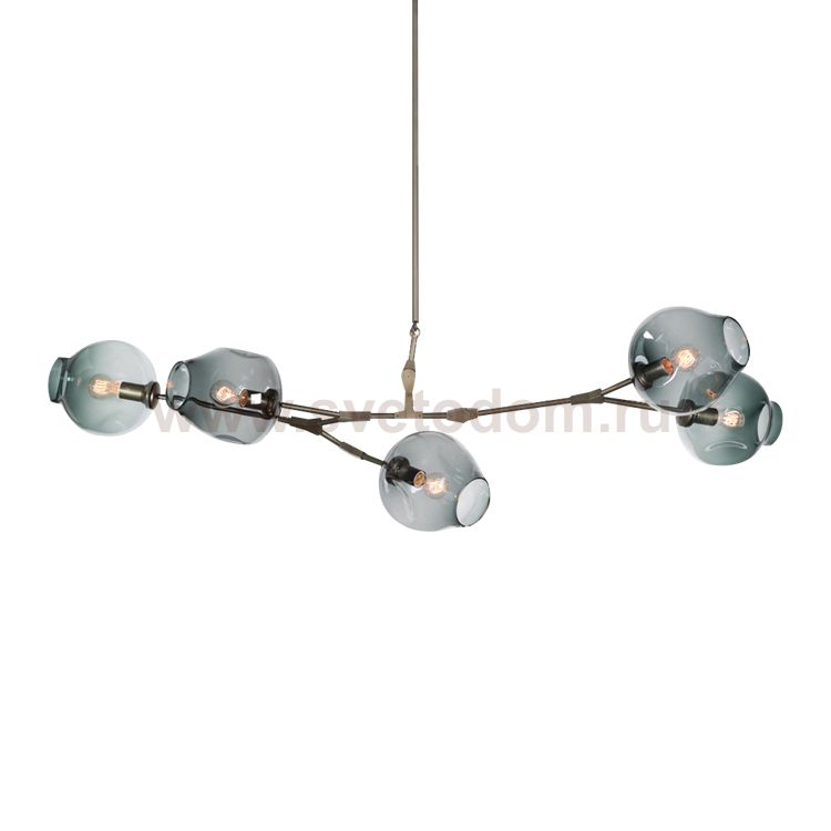 Люстра Delight KG0579P-5 smoky