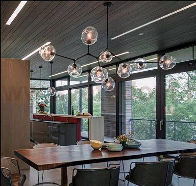 Люстра Delight KG0579P-8 brass/smoky