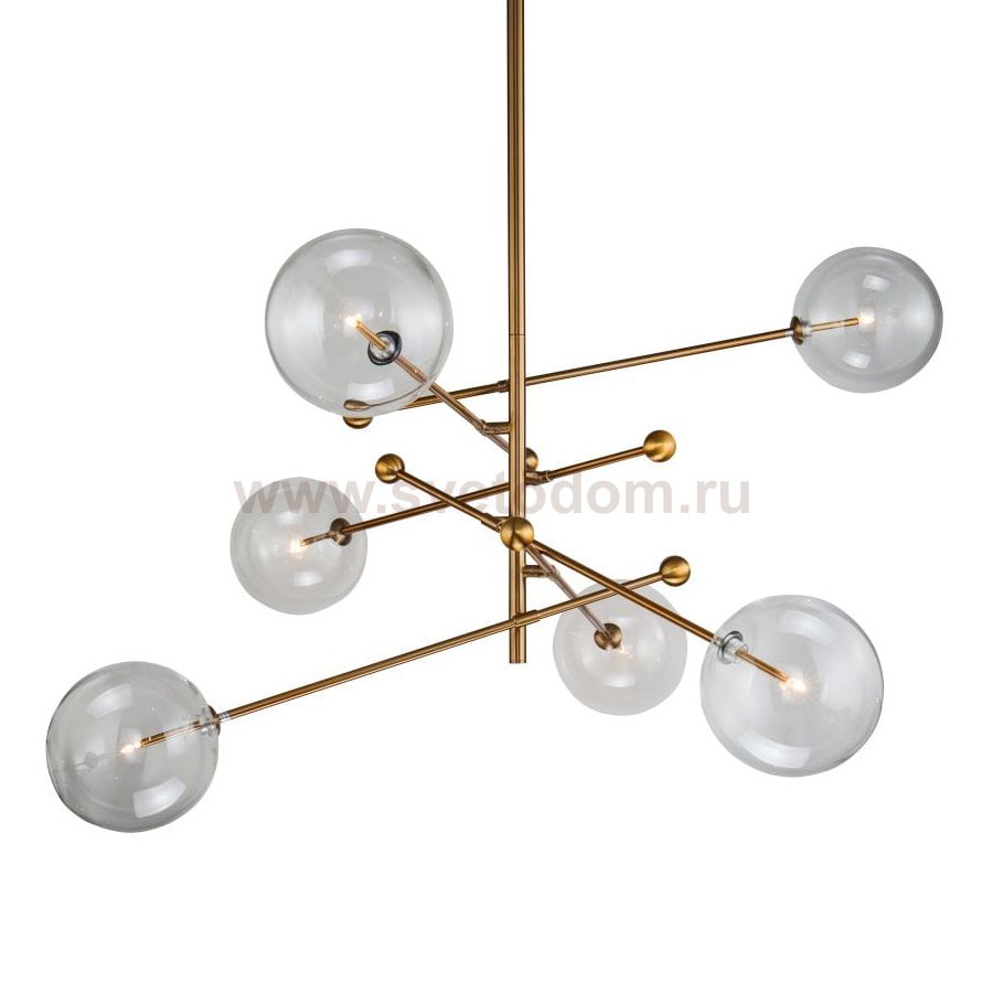 Люстра Delight KG0835P-6 brass
