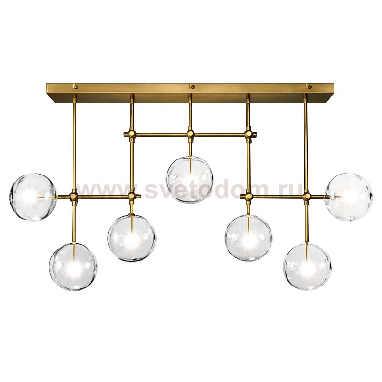 Потолочный светильник Delight KG0835P-7A brass