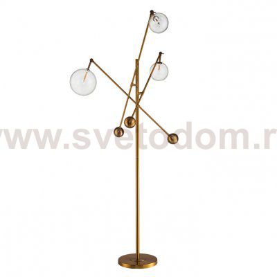 Торшер Delight KG0965F-3 brass