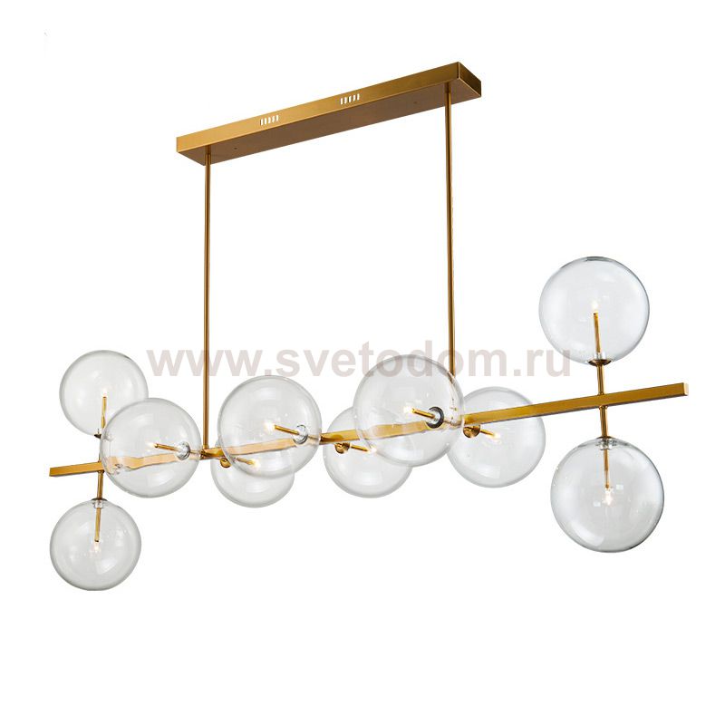 Люстра Globe Mobile 10L KG0965P-10L brass Delight