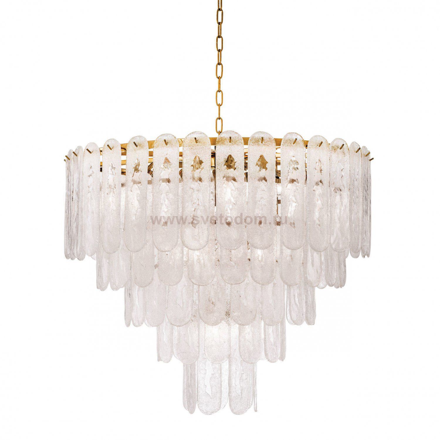 Люстра Riveria 13 brass