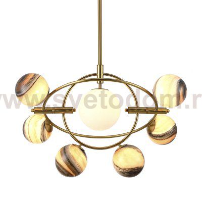 Люстра Planet 7B brass Delight Collection