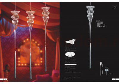 Светильник подвесной Crystal Lux KI SP1 (2140/201)